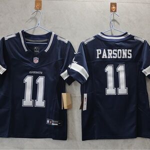 NWT mens & youth 11 Micah Parsons Navy 2024-25 FUSE Stitched Jersey